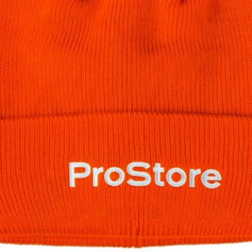 PROSTORE GLOVES - CAPITAL BEANIE BEANIE DARK ORANGE OSFA-3