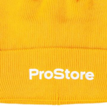 PROSTORE GLOVES - CAPITAL BEANIE BEANIE YELLOW OSFA-3