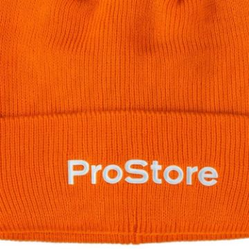 PROSTORE GLOVES - CAPITAL BEANIE BEANIE LIGHT ORANGE OSFA-3