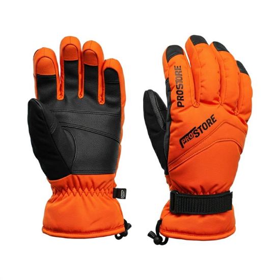 PICTURE OF PROSTORE GLOVES PEAKTHERM MITT ORANGE BLACK XXS-1