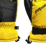 PICTURE OF PROSTORE GLOVES PEAKTHERM MITT YELLOW BLACK XXS-3