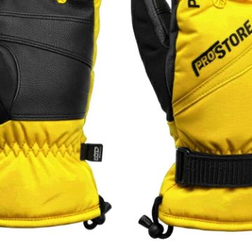 PROSTORE GLOVES - PEAKTHERM MITT YELLOW BLACK XXS-3