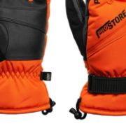 PICTURE OF PROSTORE GLOVES PEAKTHERM MITT ORANGE BLACK XS-3