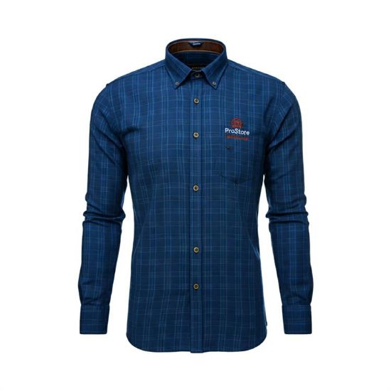 PICTURE OF PROSTORE GLOVES MAIN STREET SHIRT BLUE XS-1