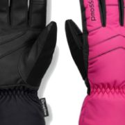 PICTURE OF PROSTORE GLOVES AVALANCHE PRO GLOVE PINK BLACK S-2