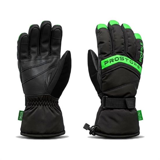 PICTURE OF PROSTORE GLOVES ICEHAVEN GLOVE GREEN BLACK S-1