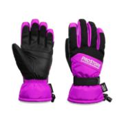 PICTURE OF PROSTORE GLOVES FROSTFLEX GLOVE PINK BLACK S-1