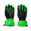 PROSTORE GLOVES - GLACIER PRO MITT GREEN BLACK S-1