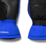 PICTURE OF PROSTORE GLOVES GLACIER PRO MITT BLUE BLACK S-3