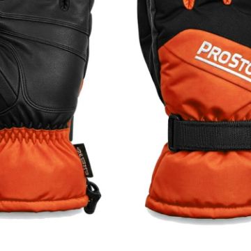 PROSTORE GLOVES - SNOWPRO X GLOVE ORANGE BLACK S-3