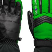 PICTURE OF PROSTORE GLOVES FROSTEDGE MITT GREEN BLACK S-2