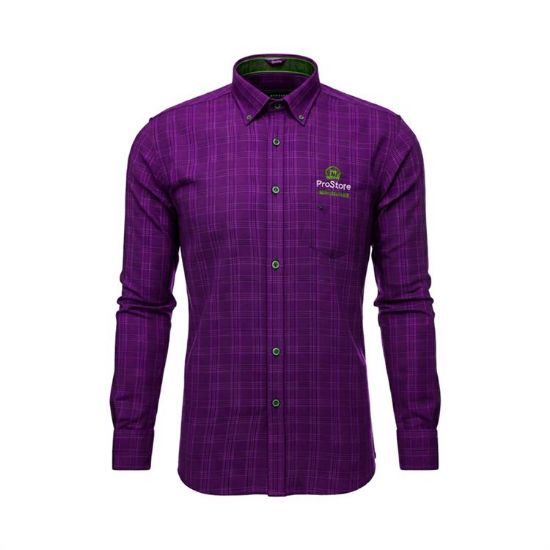 PICTURE OF PROSTORE GLOVES MAIN STREET SHIRT PURPLE L-1