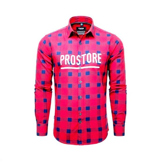 PICTURE OF PROSTORE GLOVES MICROFLEECE SHIRT PINK BLACK L-1