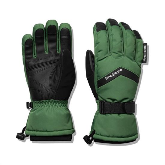 PICTURE OF PROSTORE GLOVES ICEVENTURE MITT GREEN BLACK L-1