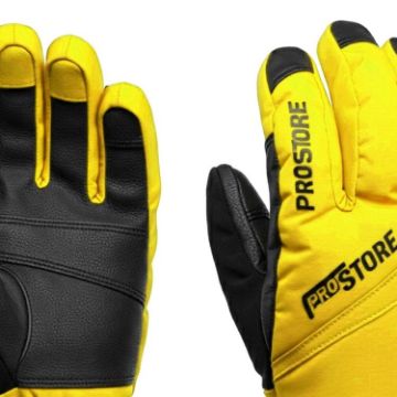PROSTORE GLOVES - PEAKTHERM MITT YELLOW BLACK XXS-4