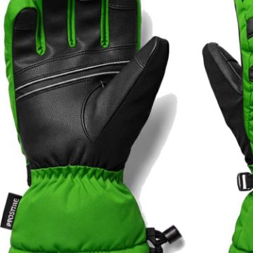PROSTORE GLOVES - TRAILCHILL GROM MITT LIME GREEN BLACK XXS-5