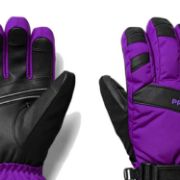 PICTURE OF PROSTORE GLOVES TRAILCHILL GROM GLOVE PURPLE BLACK XS-4