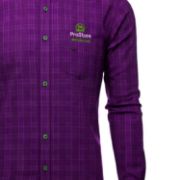 PICTURE OF PROSTORE GLOVES MAIN STREET SHIRT PURPLE XS-6