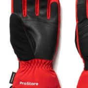 PICTURE OF PROSTORE GLOVES GLACIER PRO MITT RED BLACK S-5