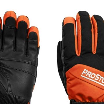 PROSTORE GLOVES - SNOWPRO X GLOVE ORANGE BLACK S-4