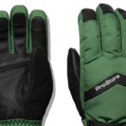 PICTURE OF PROSTORE GLOVES ICEVENTURE MITT GREEN BLACK L-4