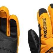 PICTURE OF PROSTORE GLOVES PEAKTHERM MITT GOLD BLACK XXS-7