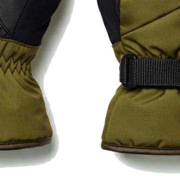 PROSTORE GLOVES - POWDERCORE GLOVE GREEN YELLOW BLACK XS-8