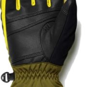 PICTURE OF PROSTORE GLOVES POWDERCORE GLOVE GREEN YELLOW BLACK XS-9