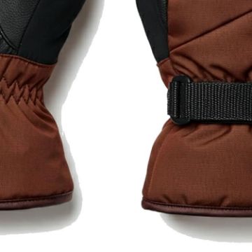 PROSTORE GLOVES - POWDERCORE GLOVE BROWN ORANGE BLACK XS-8