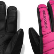 PICTURE OF PROSTORE GLOVES AVALANCHE PRO GLOVE PINK BLACK S-7