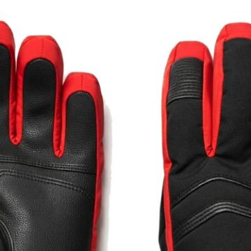PROSTORE GLOVES - GLACIER PRO MITT RED BLACK S-7