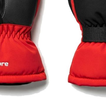 PROSTORE GLOVES - GLACIER PRO MITT RED BLACK S-8