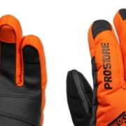 PICTURE OF PROSTORE GLOVES PEAKTHERM MITT ORANGE BLACK M-7