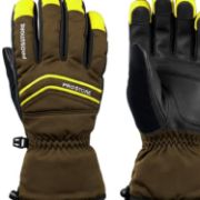 PICTURE OF PROSTORE GLOVES THERMALPEAK GLOVE BLACK YELLOW S-10