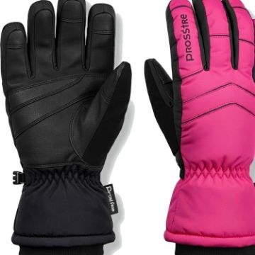 PROSTORE GLOVES - AVALANCHE PRO GLOVE PINK BLACK S-10