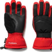 PICTURE OF PROSTORE GLOVES GLACIER PRO MITT RED BLACK S-10