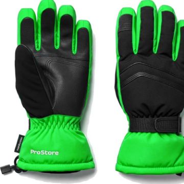 PROSTORE GLOVES - GLACIER PRO MITT GREEN BLACK S-10