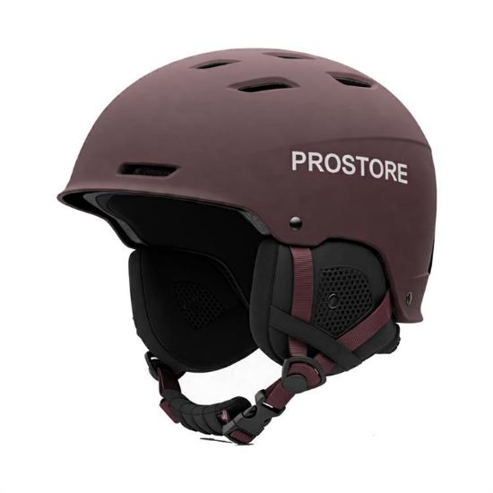 PICTURE OF PROSTORE HELMETS POWDERCAP SNOW HELMET BROWN S-1