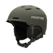 PICTURE OF PROSTORE HELMETS POWDERCAP SNOW HELMET GREEN S-1