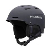 PICTURE OF PROSTORE HELMETS POWDERCAP SNOW HELMET BLACK M-1