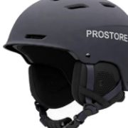 PICTURE OF PROSTORE HELMETS POWDERCAP SNOW HELMET BLACK M-10