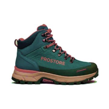 PROSTORE MOUNTAIN - PEAK PURSUIT HIKING FOOTWEAR TEAL BROWN 6-1