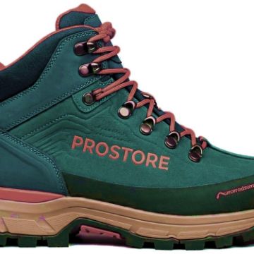 PROSTORE MOUNTAIN - PEAK PURSUIT HIKING FOOTWEAR TEAL BROWN 6-2