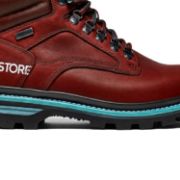 PICTURE OF PROSTORE MOUNTAIN TRAIL TITAN FASHION FOOTWEAR CHERRY TEAL 6-3