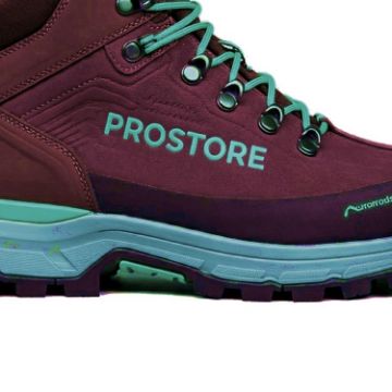PROSTORE MOUNTAIN - PEAK PURSUIT HIKING FOOTWEAR BROWN TEAL 3.5-3