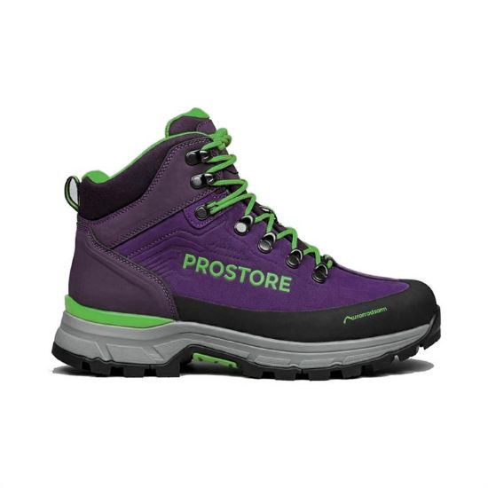 PICTURE OF PROSTORE MOUNTAIN PEAK PURSUIT HIKING FOOTWEAR PURPLE GREEN 3.5-1