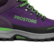 PICTURE OF PROSTORE MOUNTAIN PEAK PURSUIT HIKING FOOTWEAR PURPLE GREEN 3.5-3