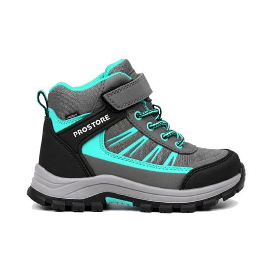 PICTURE OF PROSTORE MOUNTAIN SUMMITSTORM JUNIOR HIKING FOOTWEAR GREY TURQUOISE BLACK 24-1