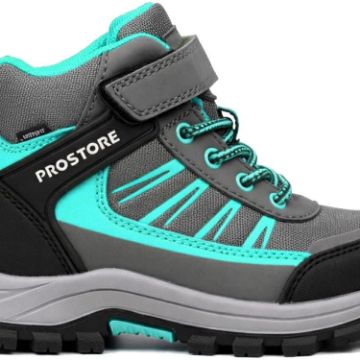 PROSTORE MOUNTAIN - SUMMITSTORM JUNIOR HIKING FOOTWEAR GREY TURQUOISE BLACK 24-2
