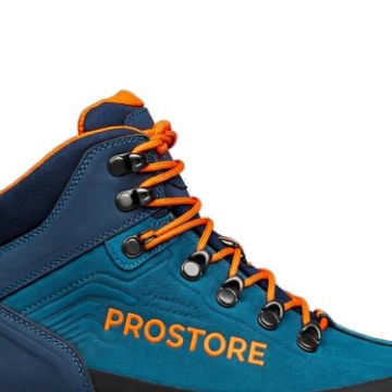 PROSTORE MOUNTAIN - PEAK PURSUIT HIKING FOOTWEAR BLUE ORANGE 6-4